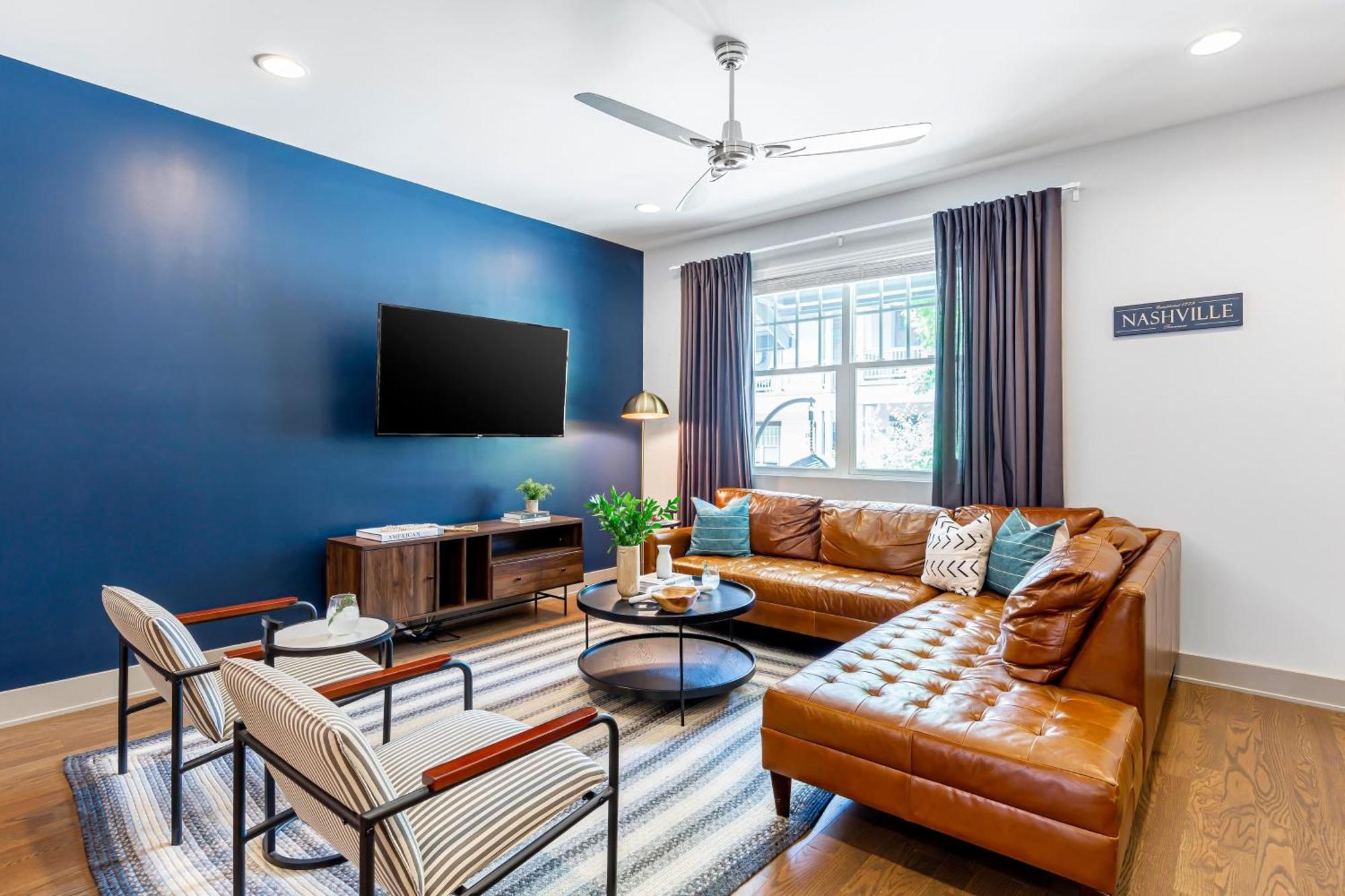 Waverly By Avantstay Nashville-Inspired Townhome W Luxury Kitchen Pool Table Exterior foto